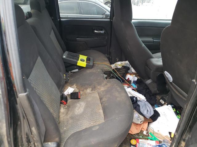 1GCHTCFE3C8114434 - 2012 CHEVROLET COLORADO L BLACK photo 6