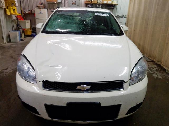 2G1WD57C091151846 - 2009 CHEVROLET IMPALA SS WHITE photo 9