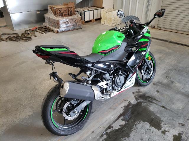 JKAEXKG16NDAH8139 - 2022 KAWASAKI EX400 GREEN photo 4