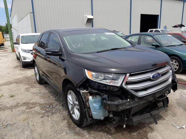 2FMPK3J90HBB30809 - 2017 FORD EDGE SEL BLACK photo 1