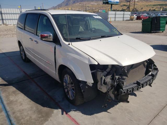 2C4RC1CG0DR539016 - 2013 CHRYSLER TOWN & COU WHITE photo 1