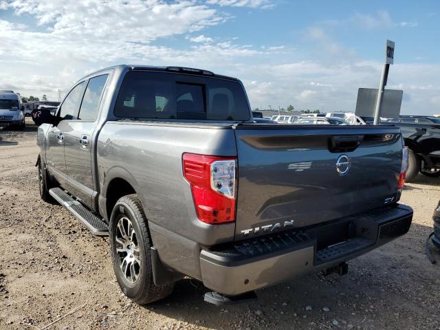 1N6AA1EF4MN533723 - 2021 NISSAN TITAN SV GRAY photo 3