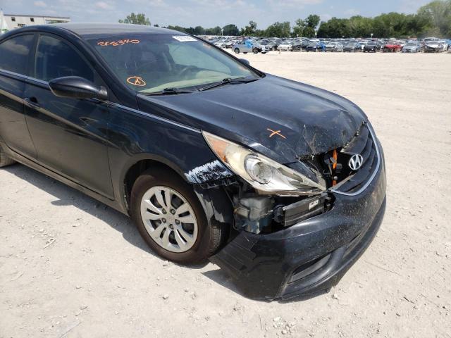 5NPEB4AC4BH248340 - 2011 HYUNDAI SONATA GLS BLACK photo 9