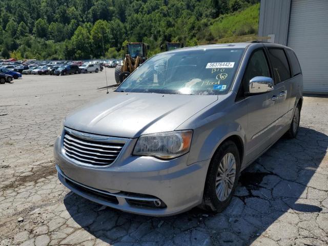 2C4RC1CG3GR128214 - 2016 CHRYSLER TOWN & COU GRAY photo 2