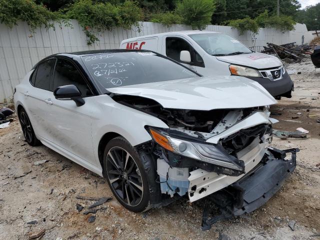 4T1B61HK4KU272321 - 2019 TOYOTA CAMRY XSE WHITE photo 1