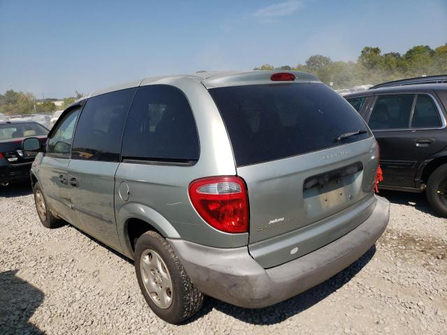 1D4GP25303B254506 - 2003 DODGE CARAVAN SE GREEN photo 3