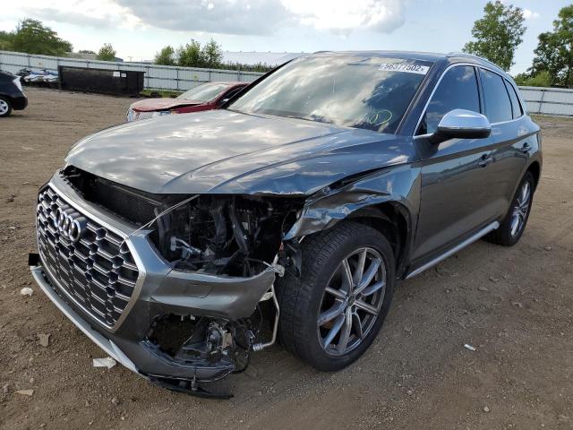 WA1C4AFY7M2103652 - 2021 AUDI SQ5 PRESTI GRAY photo 2