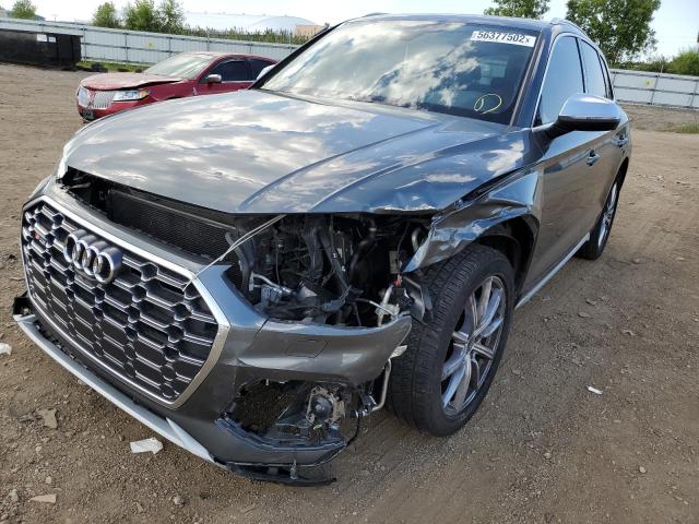 WA1C4AFY7M2103652 - 2021 AUDI SQ5 PRESTI GRAY photo 9