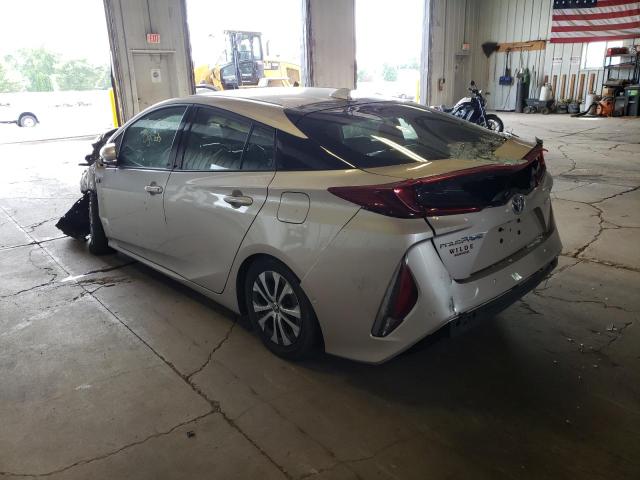 JTDKARFP9L3122230 - 2020 TOYOTA PRIUS PRIM 银色 照片 3