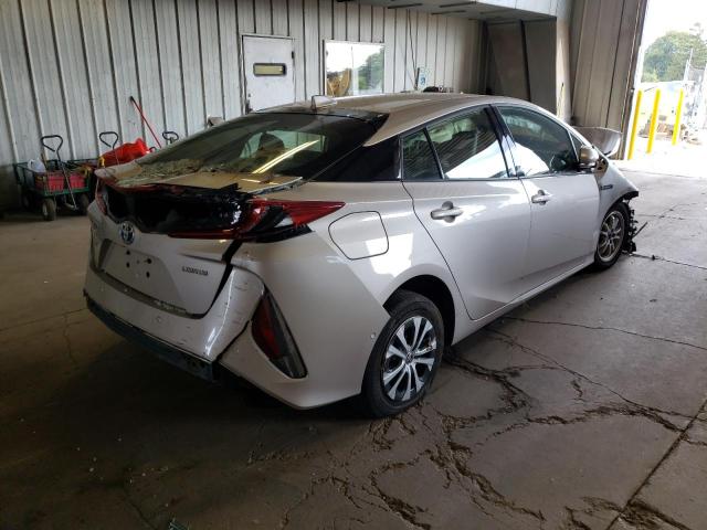 JTDKARFP9L3122230 - 2020 TOYOTA PRIUS PRIM 银色 照片 4