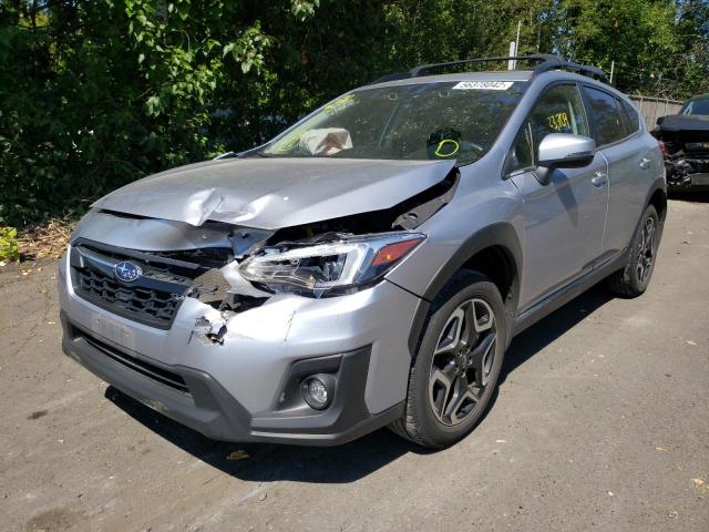 JF2GTANCXL8250349 - 2020 SUBARU CROSSTREK SILVER photo 2