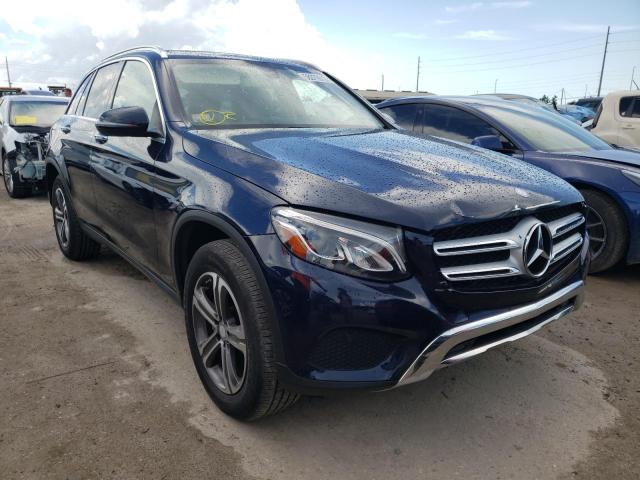 WDC0G4KB9HF131500 - 2017 MERCEDES-BENZ GLC 300 4M BLUE photo 1