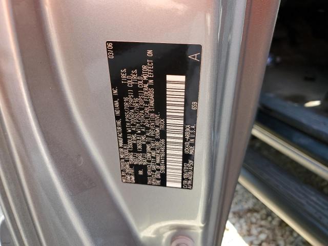 5TBBT44116S482566 - 2006 TOYOTA TUNDRA ACCESS CAB SR5  photo 10