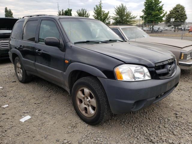 4F2YU06141KM41742 - 2001 MAZDA TRIBUTE DX BLACK photo 1