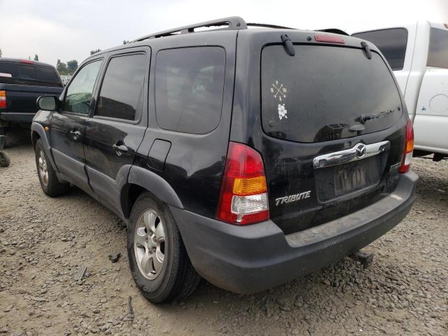 4F2YU06141KM41742 - 2001 MAZDA TRIBUTE DX BLACK photo 3