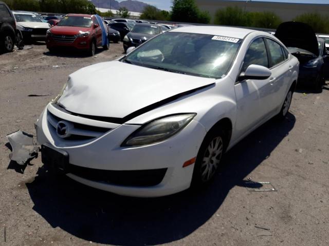 1YVHZ8BH8B5M03136 - 2011 MAZDA 6 I WHITE photo 2