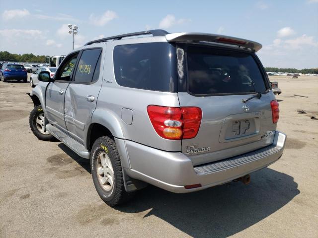 5TDBT48A72S109088 - 2002 TOYOTA SEQUOIA LIMITED  photo 3