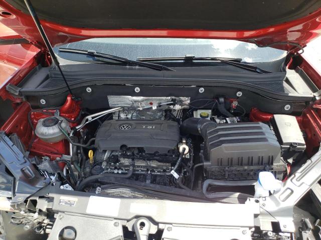 1V2BC2CA3MC203242 - 2021 VOLKSWAGEN ATLAS CROS Красный фото 7