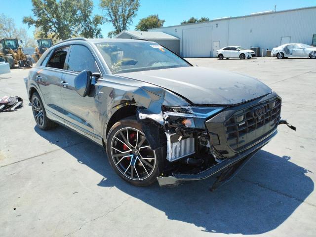 WA1EVBF18ND027492 - 2022 AUDI Q8 PREMIUM GRAY photo 1