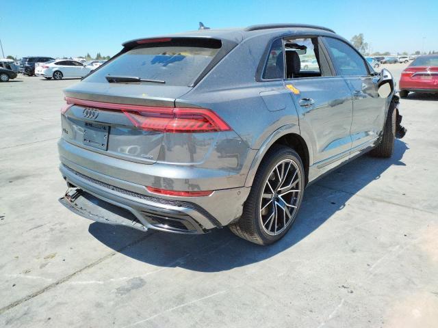 WA1EVBF18ND027492 - 2022 AUDI Q8 PREMIUM GRAY photo 4