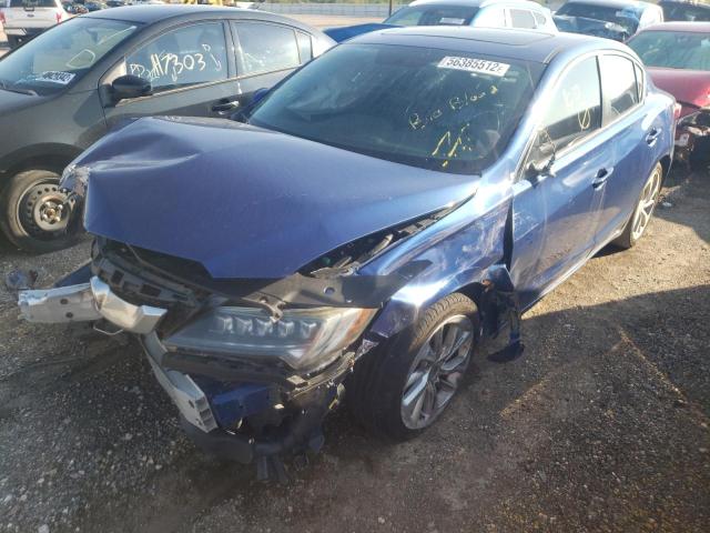 19UDE2F38HA011898 - 2017 ACURA ILX BASE W Mavi foto 2