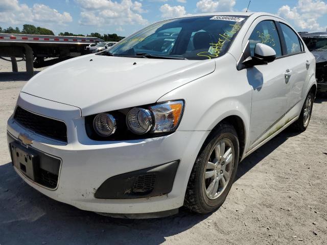 1G1JA5SH3C4134654 - 2012 CHEVROLET SONIC LS 白色 照片 2