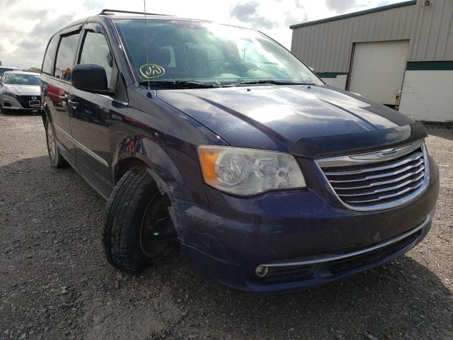 2C4RC1BG8DR743581 - 2013 CHRYSLER TOWN & COU BLUE photo 1