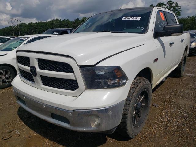 1C6RR6LM3GS278735 - 2016 RAM 1500 SLT WHITE photo 2