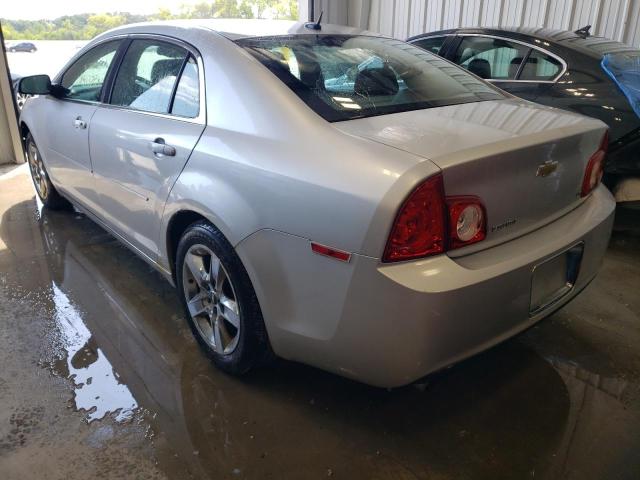 1G1ZH57B194117900 - 2009 CHEVROLET MALIBU 1LT SILVER photo 3