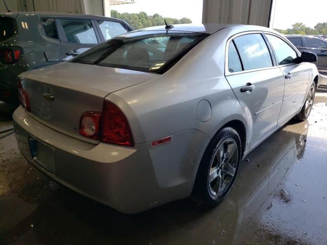 1G1ZH57B194117900 - 2009 CHEVROLET MALIBU 1LT SILVER photo 4