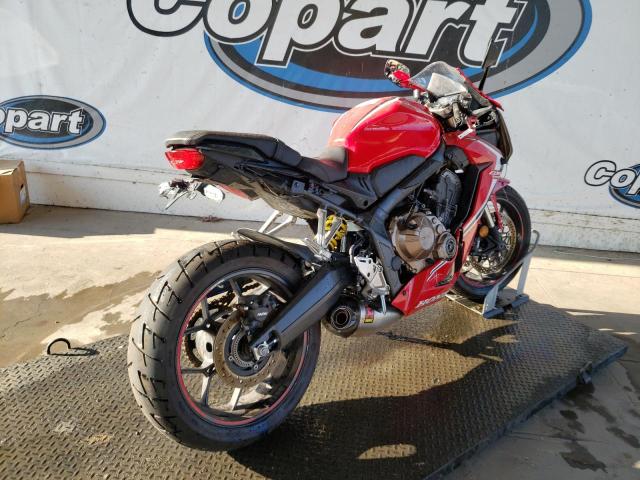 MLHRH0153L5100267 - 2020 HONDA CBR650 RA RED photo 4