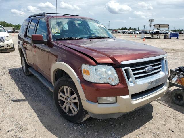 1FMEU6EE6AUA87037 - 2010 FORD EXPLORER E BURGUNDY photo 1