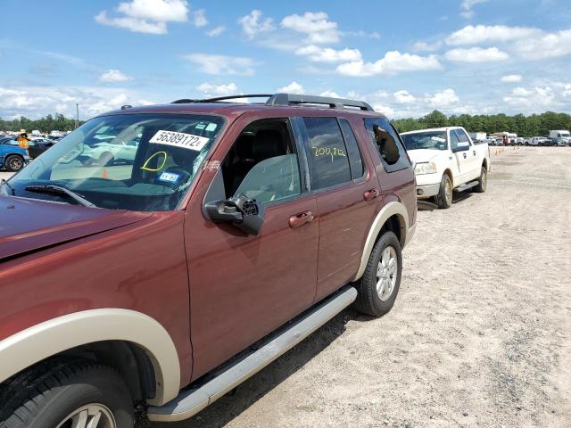 1FMEU6EE6AUA87037 - 2010 FORD EXPLORER E BURGUNDY photo 9