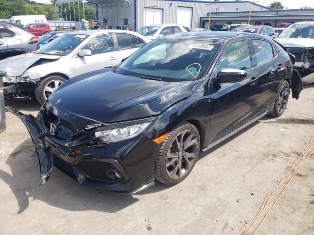 SHHFK7H47JU203408 - 2018 HONDA CIVIC SPOR 黑色 照片 2