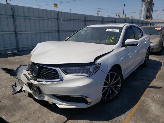 19UUB3F3XLA001607 - 2020 ACURA TLX WHITE photo 2