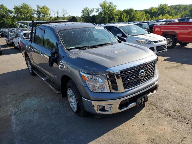 1N6AA1E54HN539650 - 2017 NISSAN TITAN SV GRAY photo 1