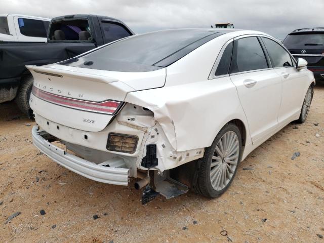 3LN6L5E99HR603543 - 2017 LINCOLN MKZ RESERV WHITE photo 4