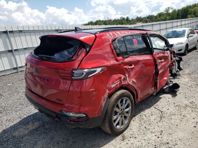 KNDP6CAC8N7998355 - 2022 KIA SPORTAGE S RED photo 4