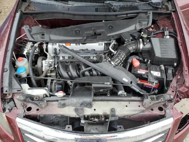 1HGCP2F33BA156148 - 2011 HONDA ACCORD LX BURGUNDY photo 7