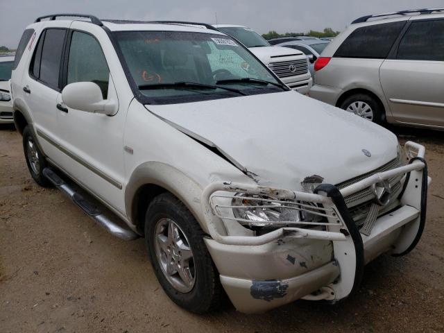 4JGAB54E7XA063372 - 1999 MERCEDES-BENZ ML 320 WHITE photo 1