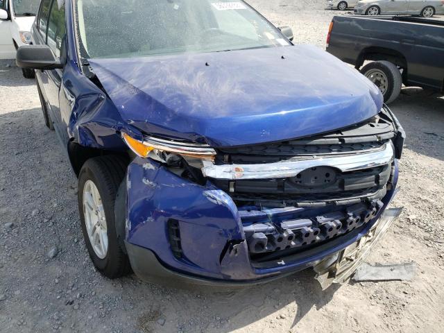 2FMDK3GCXDBA21015 - 2013 FORD EDGE SE  photo 9