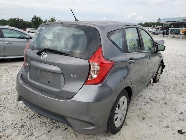 3N1CE2CP0KL354175 - 2019 NISSAN VERSA NOTE GRAY photo 4