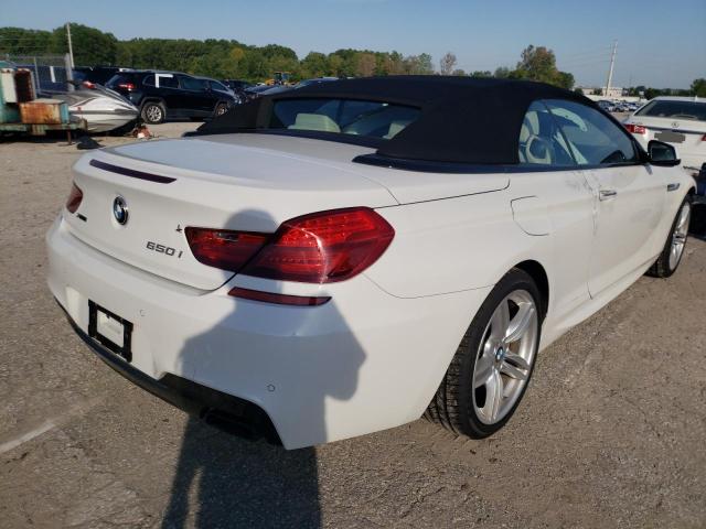 WBAYP1C56DDX00547 - 2013 BMW 650 XI WHITE photo 4