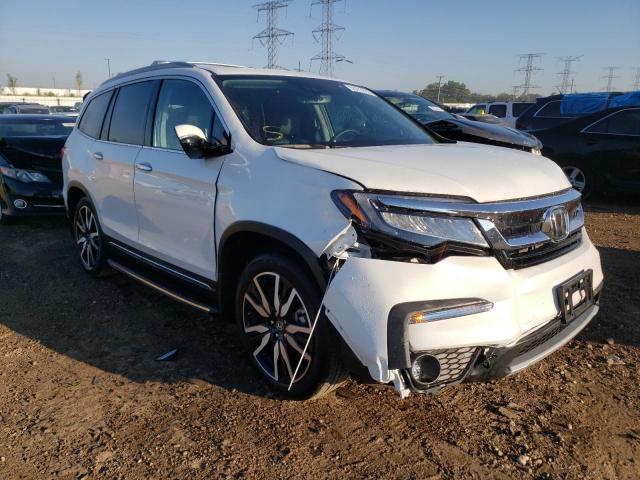 5FNYF6H08MB065615 - 2021 HONDA PILOT WHITE photo 1