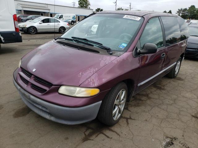 2B4GP25R4WR597761 - 1998 DODGE CARAVAN MAROON photo 2