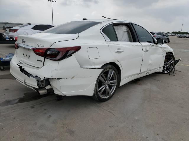 JN1EV7AP1KM541651 - 2019 INFINITI Q50 LUXE WHITE photo 4