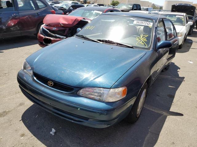 1NXBR18E6WZ051925 - 1998 TOYOTA COROLLA VE GREEN photo 2