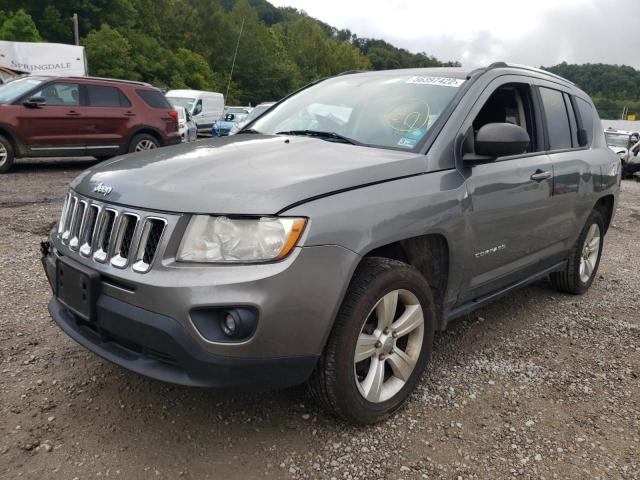 1C4NJDBB8CD522722 - 2012 JEEP COMPASS SP GRAY photo 2