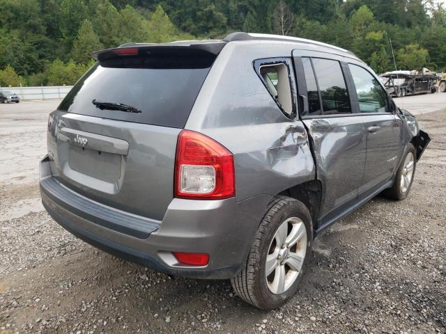 1C4NJDBB8CD522722 - 2012 JEEP COMPASS SP GRAY photo 4