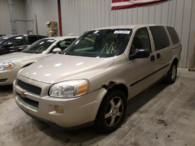 1GNDV23157D151672 - 2007 CHEVROLET UPLANDER L TAN photo 2